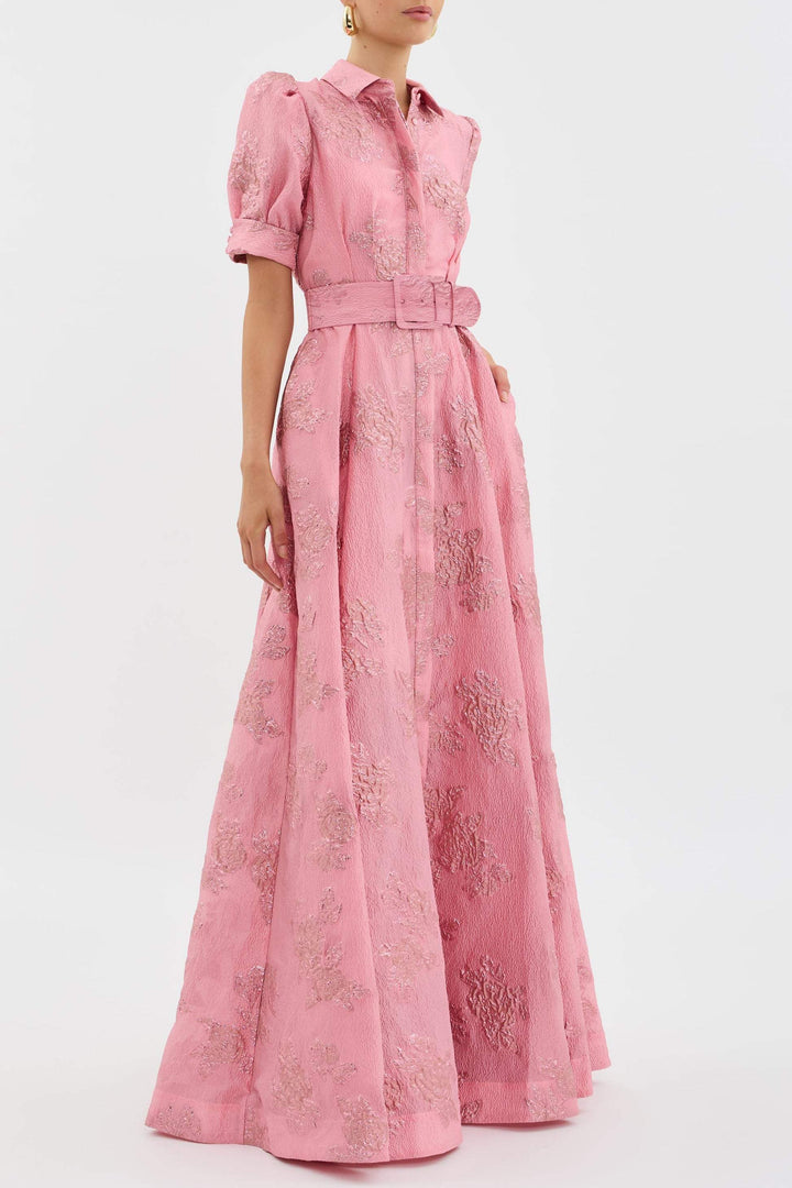 Maya | Puff Sleeve Wedding Guest Dress