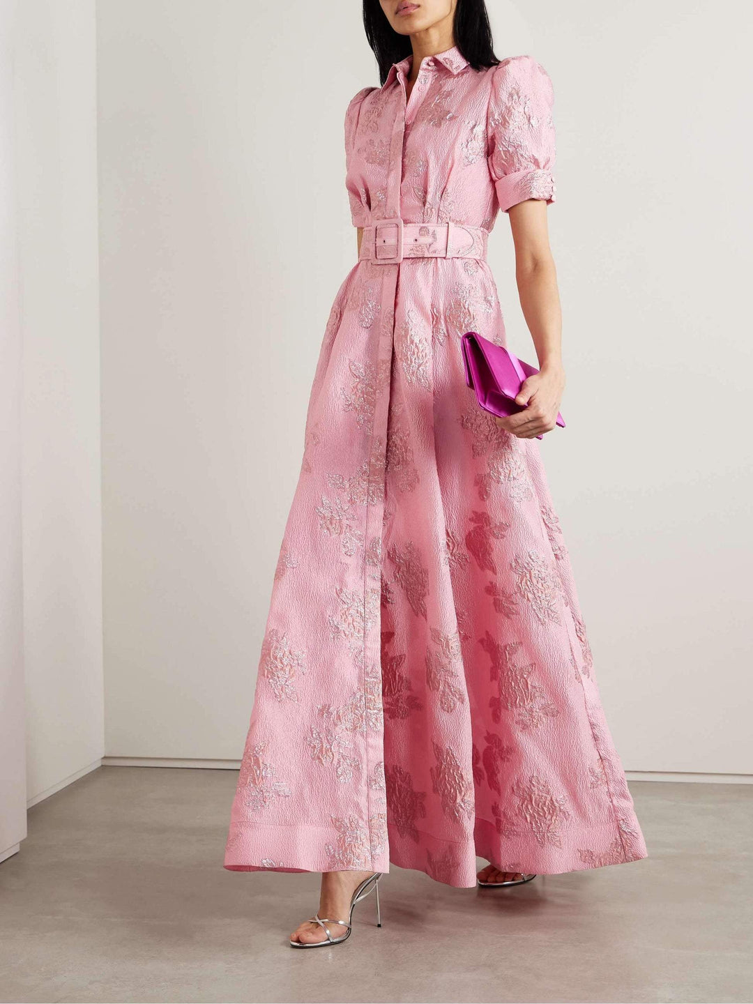 Anna | Puff Sleeve Wedding Guest Dress