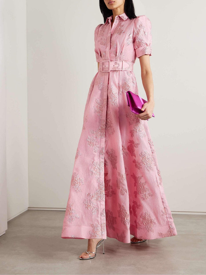 Anna | Puff Sleeve Wedding Guest Dress