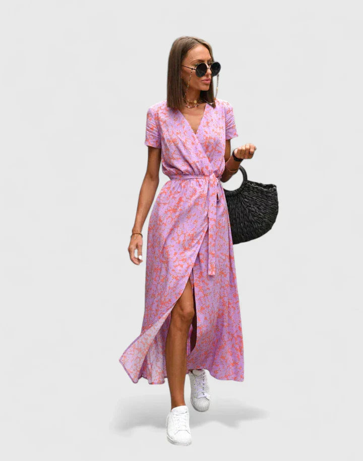Celymarae | Elegant Pink Party Dress