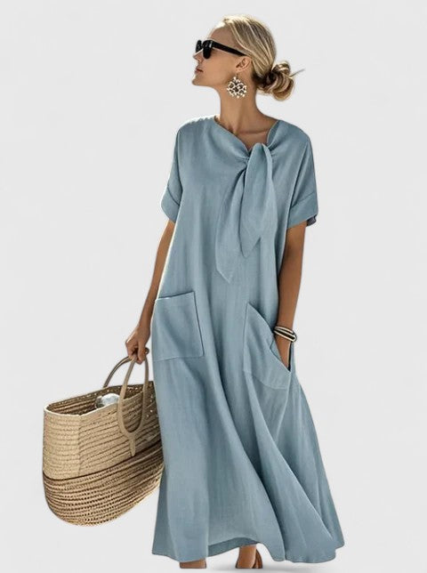 Antonina | Elegant Long Sleeve Maxi Dress