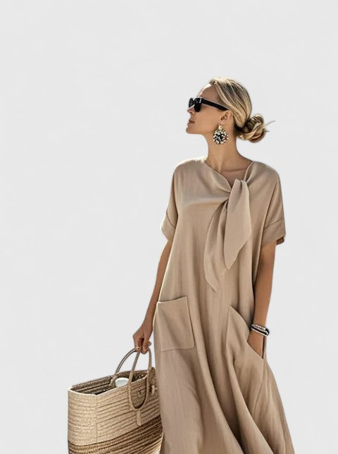Antonina | Elegant Long Sleeve Maxi Dress