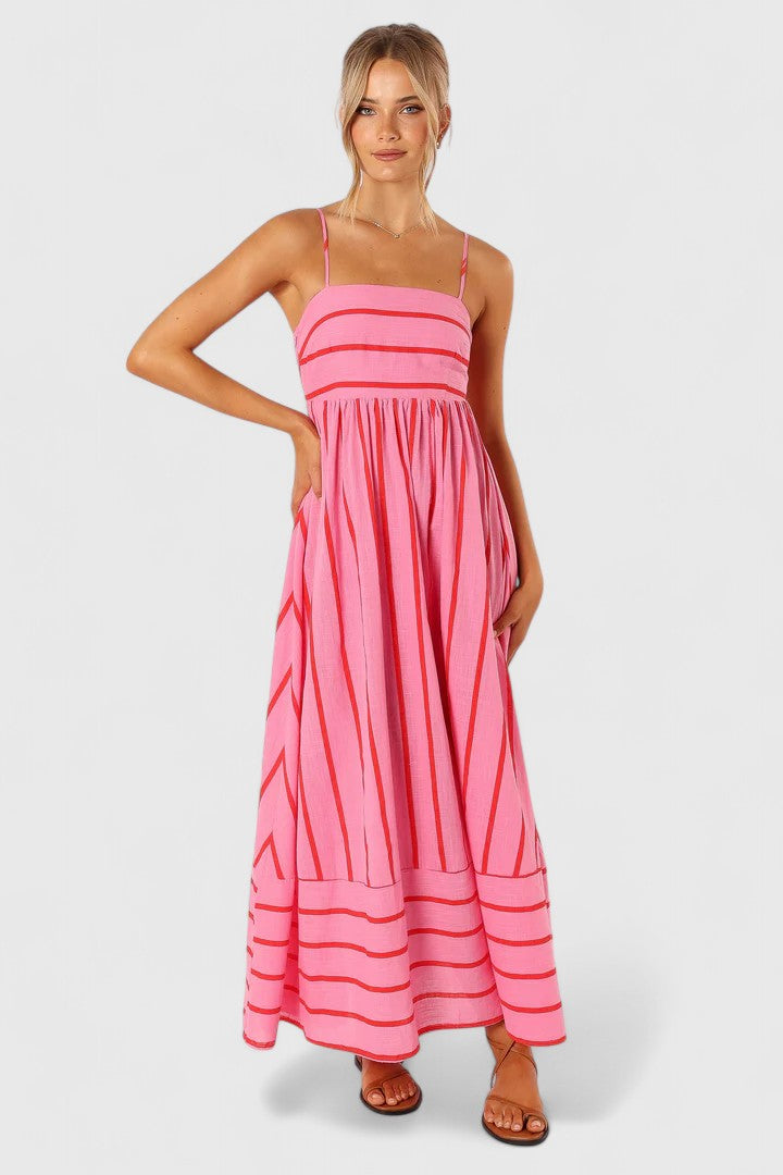 Ilyanthe | Elegant Flowing Maxi Dress
