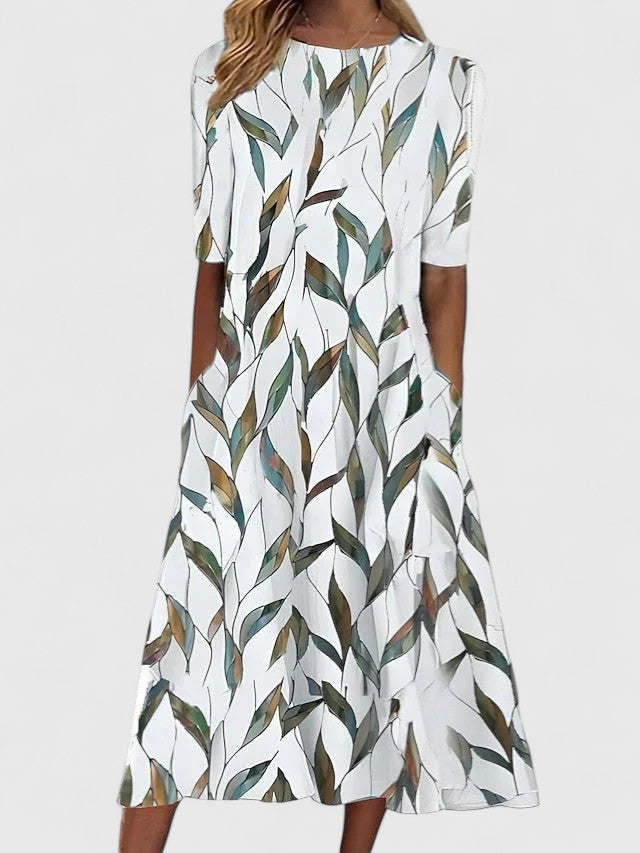 Karelieth | Sophisticated Structured Midi Dress