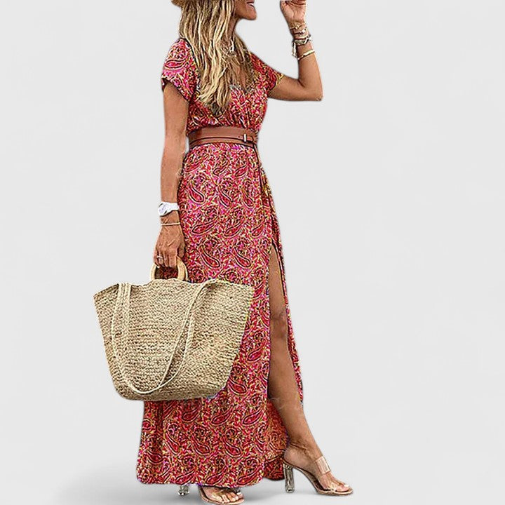 Alleta | Sophisticated Flowing Maxi Dress