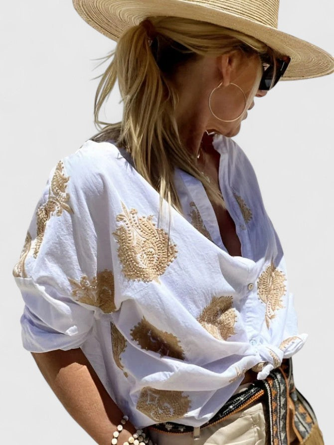 Veronika™ | Elegant Chiffon Blouse