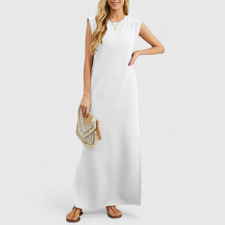Marian | Elegant Pleated Maxi Dress
