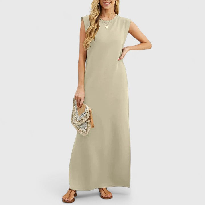 Marian | Elegant Pleated Maxi Dress