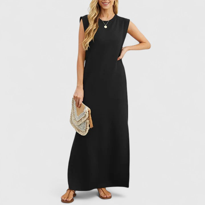 Marian | Elegant Pleated Maxi Dress