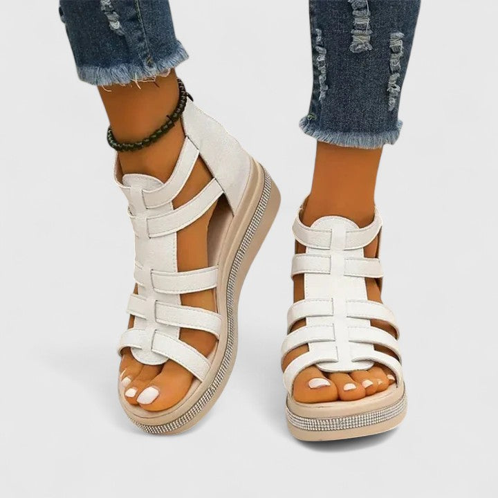 Kendall | Orthopedic Strass Strap Sandals