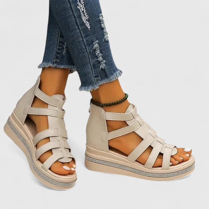 Kendall | Orthopedic Strass Strap Sandals