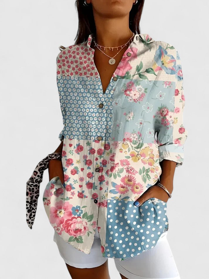 Dianne™ | Elegant Floral Blouse