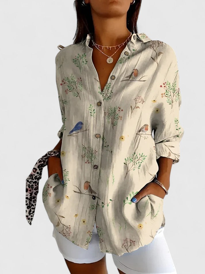 Dianne™ | Elegant Floral Blouse