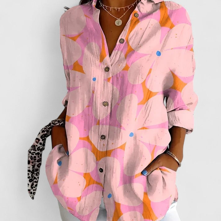 Dianne™ | Elegant Floral Blouse