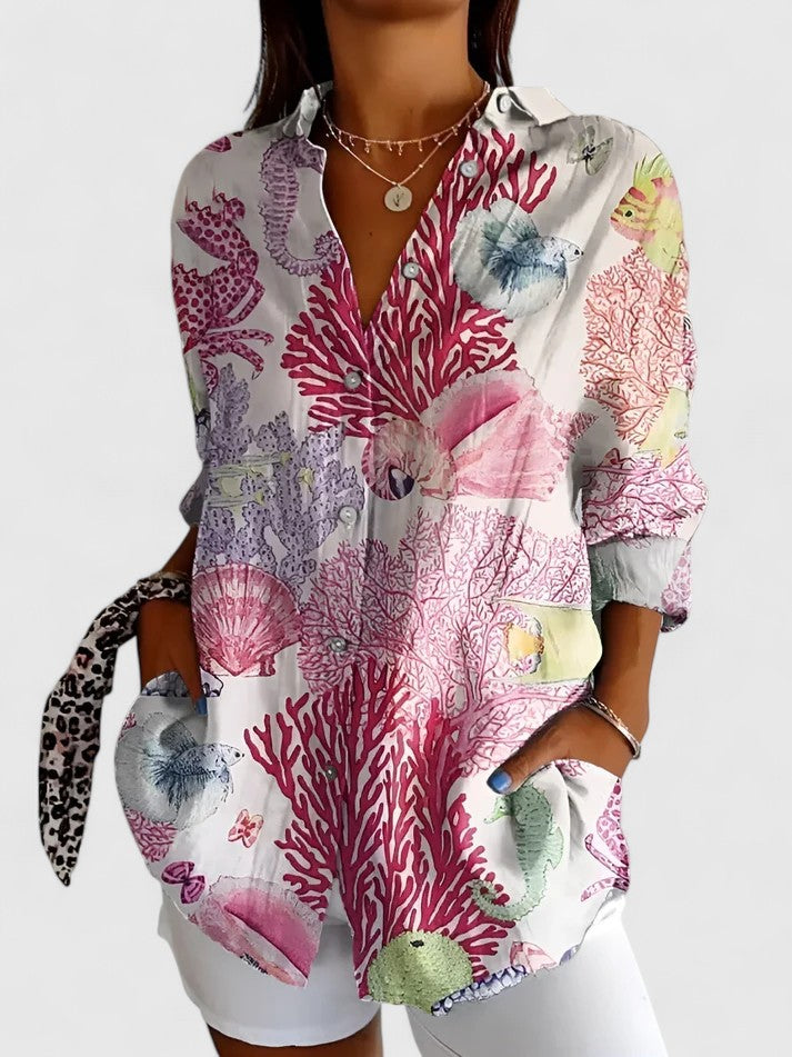 Dianne™ | Elegant Floral Blouse