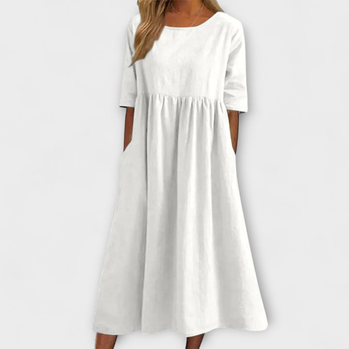 Kalyopi | Relaxed Fit Casual Midi Dress
