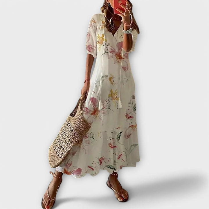 Savannah | Elegant Flowing Maxi Dress