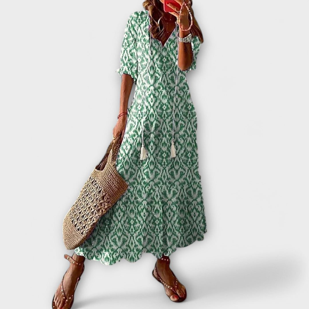 Savannah | Elegant Flowing Maxi Dress