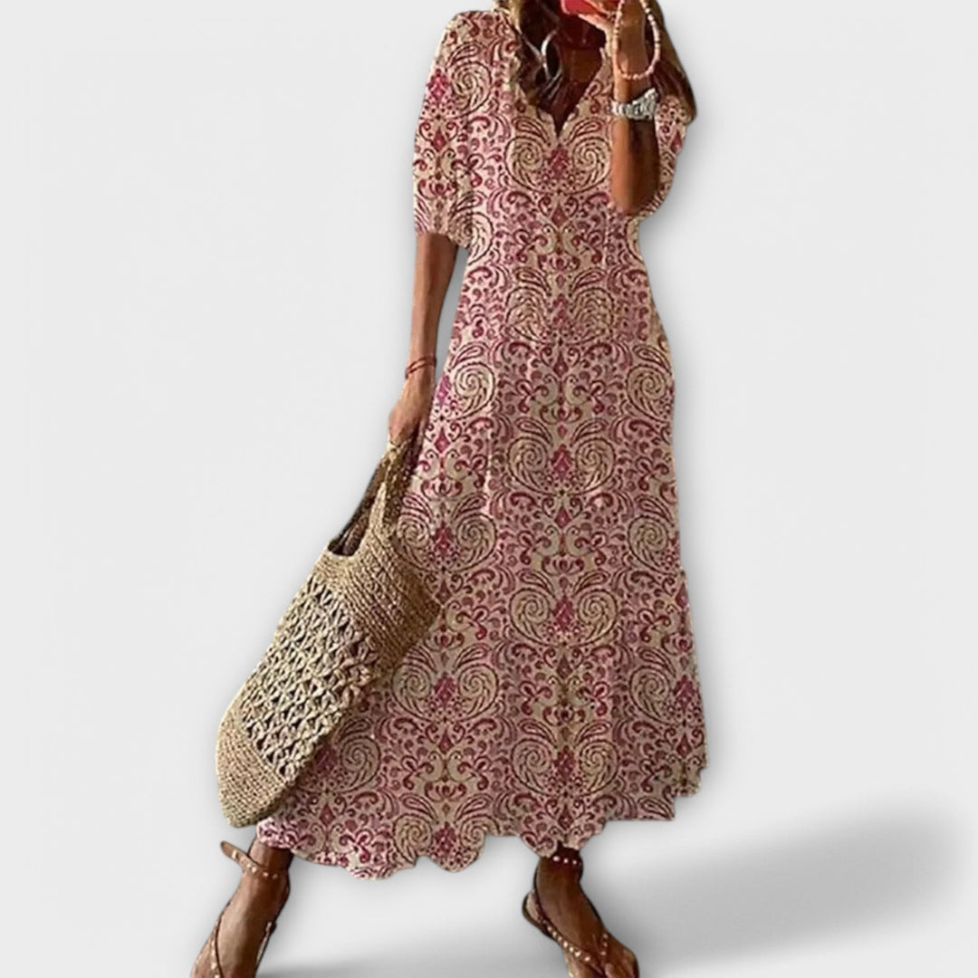 Savannah | Elegant Flowing Maxi Dress