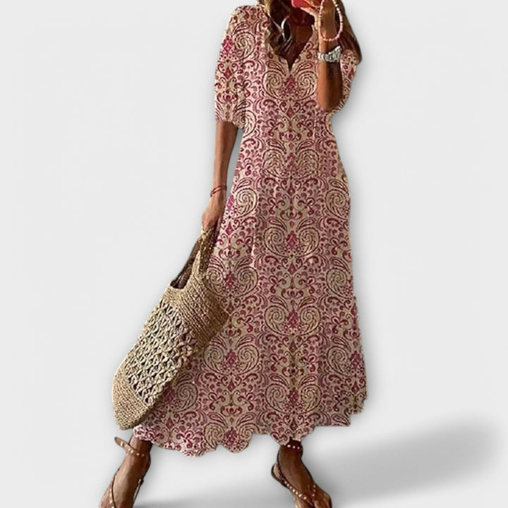 Savannah | Elegant Flowing Maxi Dress