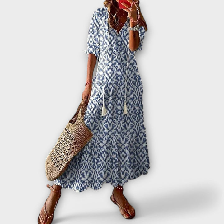 Savannah | Elegant Flowing Maxi Dress