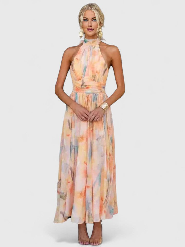 Caryzanna | Sophisticated Pleated Midi Dress