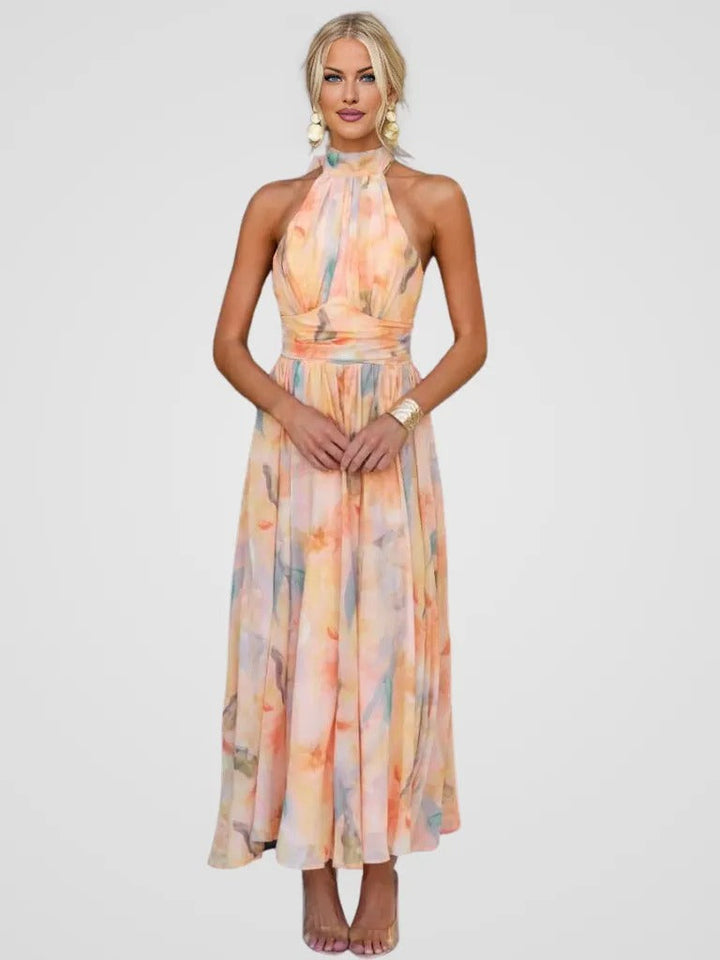 Elviana™ | Elegant Tailored Midi Dress