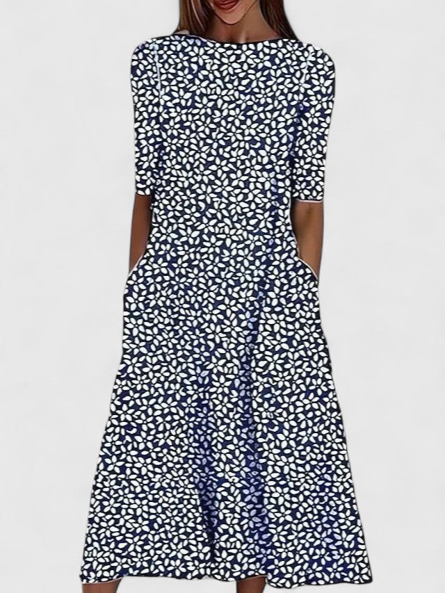 Karelieth | Sophisticated Structured Midi Dress